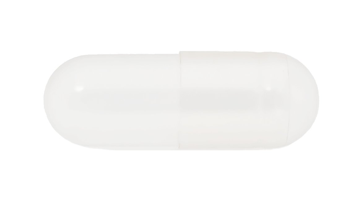 Clear/Clear Vegetarian Size 00 (Box 75,000)